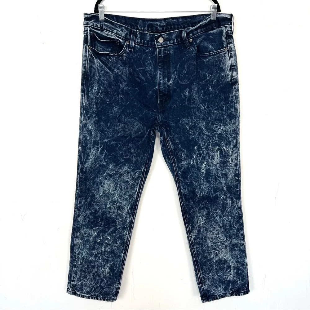 Levi’s‎ 541 Jeans Dark Acid Wash Blue Athletic Fit Size 40x30
